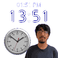 1 Pm Sticker