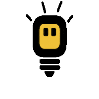 Idea Bulb Sticker by gadgettoproducts