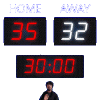 32 Away Sticker