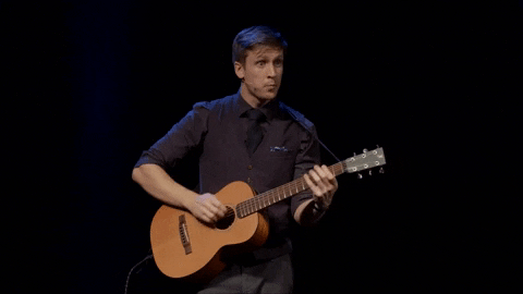Guitar Fah GIF by FoilArmsandHog