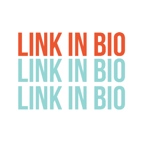 link in bio Sticker by VenturePop