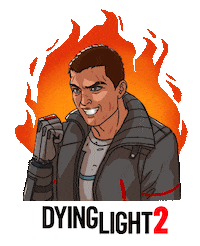 Dying Light Fire Sticker by Techland