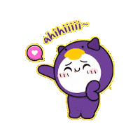 Ahihi Sticker by LYNKID
