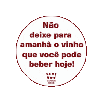 woodswine wine vinho woodswine Sticker