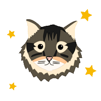 Scottish Fold Cat Sticker