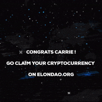Cryptocurrency Carrie GIF by elondrop
