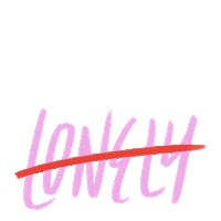 Lonely Community Sticker by Refinery29