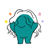 Curlpower Sticker by By Lizzie Parra