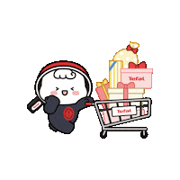 Shopping Gift Sticker by groupeseb