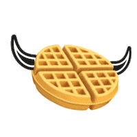 Sticker by Buffalo waffles