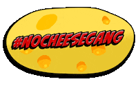 NoCheeseRecords nocheeserecords no cheese records nocheesegang Sticker