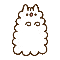 cat Sticker by Pusheen