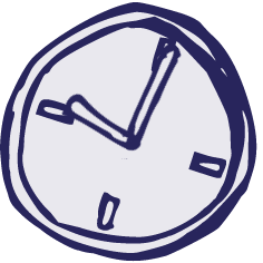 Fooks giphyupload time clock planning Sticker