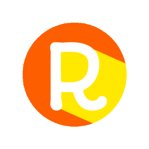 Orange Abc Sticker