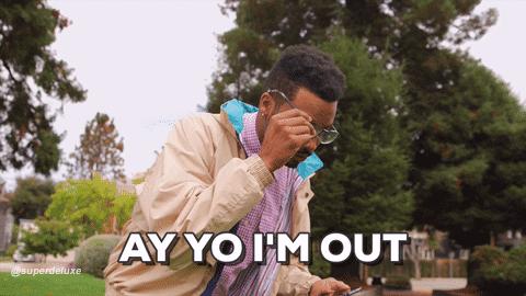 Caleon Fox Im Out GIF by Super Deluxe