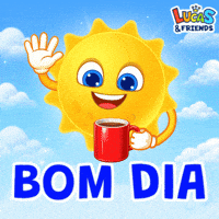 Good Morning Brazil GIF by Lucas and Friends by RV AppStudios