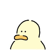 420gram00 character duck banana 캐릭터 Sticker