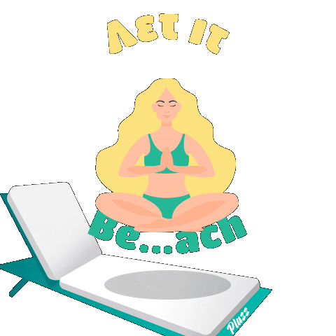 Greece Greek Sticker by Plazz - Reserve Your Beach Bed