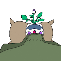 Tired Good Night Sticker by Magic Eden