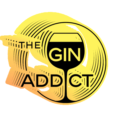 TheGinAddict giphygifmaker logo gin lyon Sticker