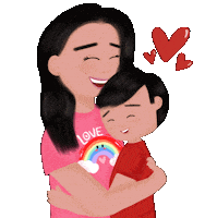 Mom Love Sticker