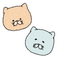 kiramuraryo cat kawaii かわいい 猫 Sticker