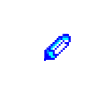 Pixel Line Sticker by DW_DOS