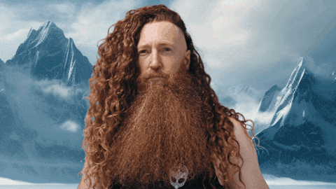 Red Beard GIF by THE BEARD STRUGGLE