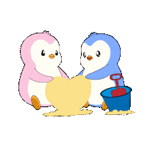 Happy I Love You Sticker by Pudgy Penguins