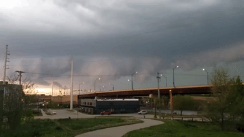 Sirens Sound as Storm Clouds Swirl Above Lincoln