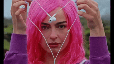 Headphones On GIF by Addison Rae
