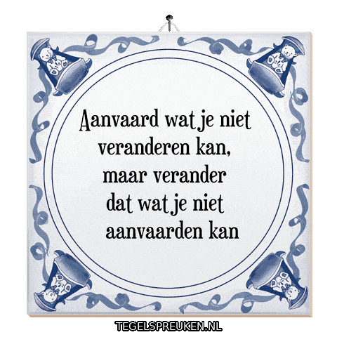 Nl Rust Sticker by Tegelspreuken.nl