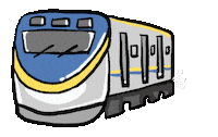 Train 電車 Sticker