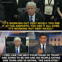 donald trump lol GIF by The Daily Show with Trevor Noah