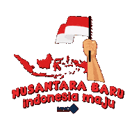 Merah Putih Merdeka Sticker by MNC Kapital Indonesia