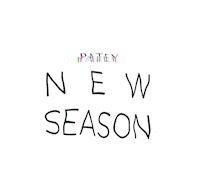 New Season Glitch Sticker by Patey