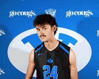 Cant Hear You GIF by BYU Cougars