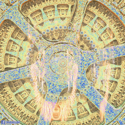 wolf distort GIF by Psyklon