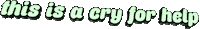 Green Sticker by AnimatedText