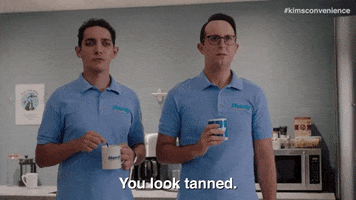 Vacation Omar GIF by Kim's Convenience