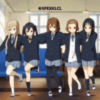 K-On Anime Girls GIF