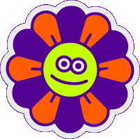 Happy Flower Sticker by BTE