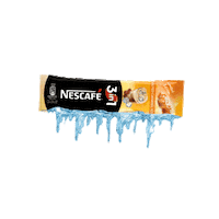 Chilling Iced Coffee Sticker by Nescafe Arabia