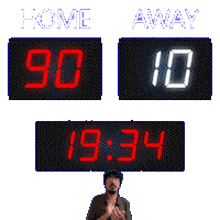 10 Away Sticker