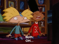 hey arnold nicksplat GIF