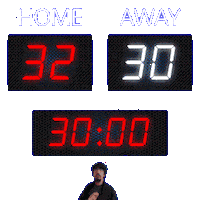 30 Away Sticker