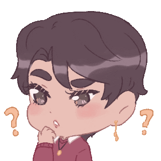 Confused Thinking Sticker