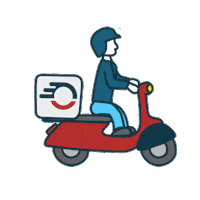 Delivery Courier Sticker by MOOVIN