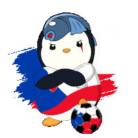 World Cup Football Sticker by Pudgy Penguins