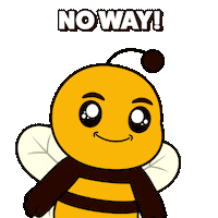 No Way Lol Sticker by Plan Bee Studios